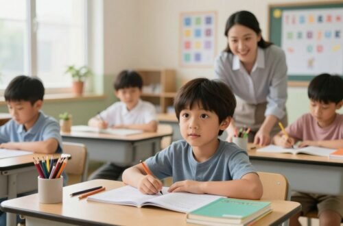 child focus in classroom without medication
