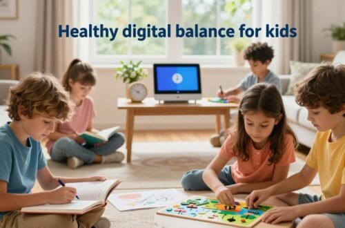 healthy digital balance for kids