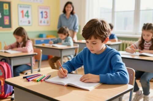 help my 7 year old focus in school