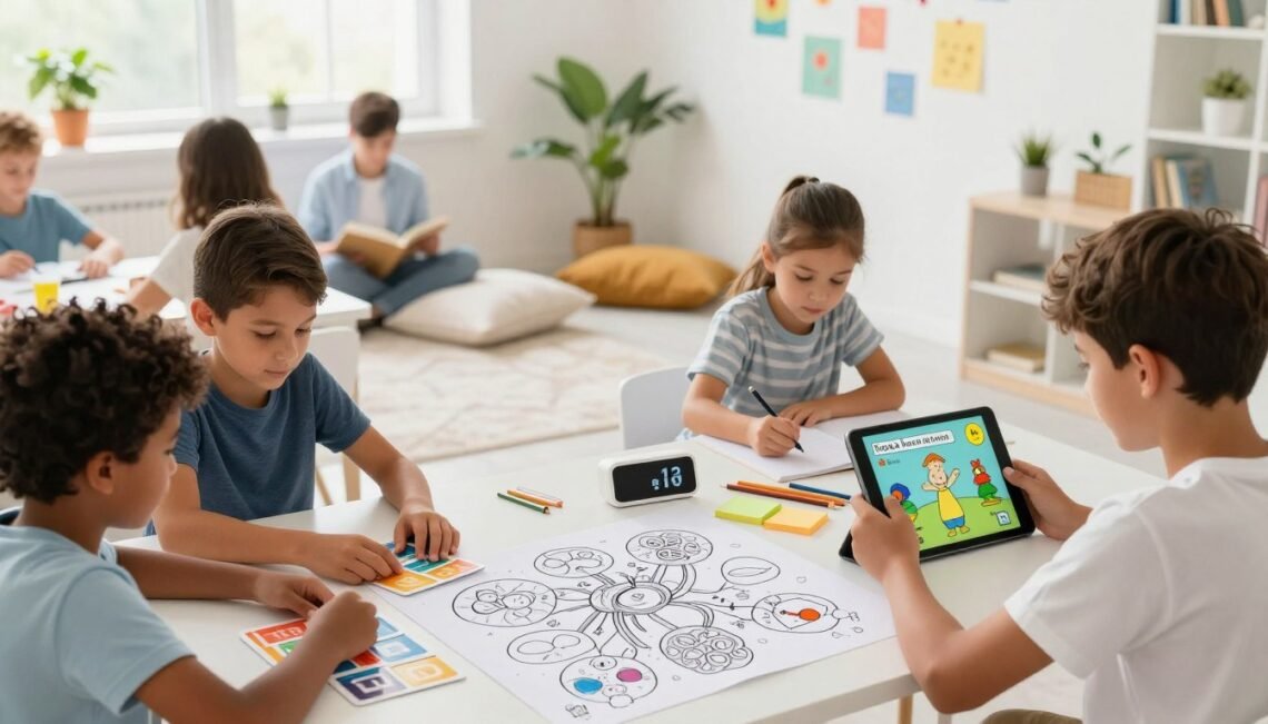 study skills for kids who can’t focus