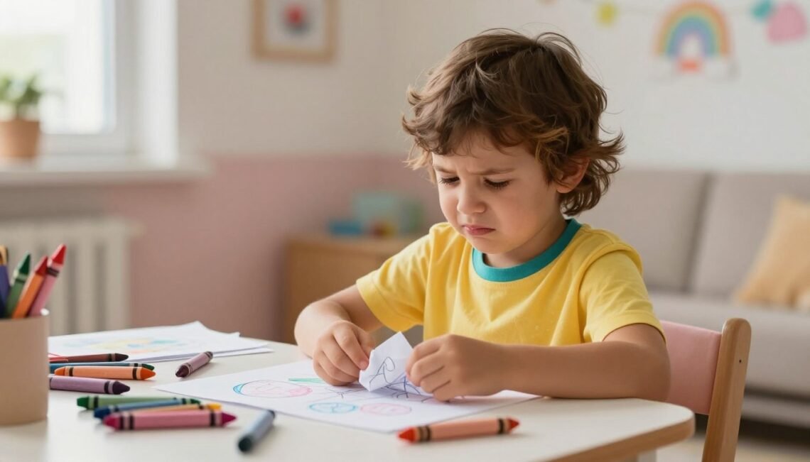 child gets frustrated easily
