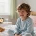 child wakes up angry